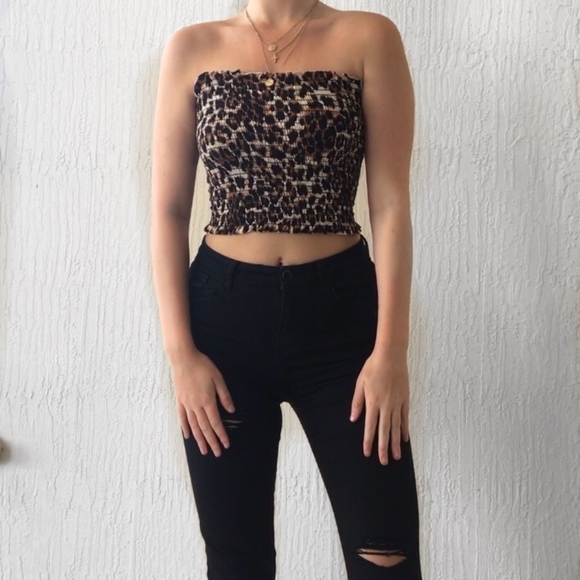 NEW The Casey Cheetah Tube Top - Picture 6 of 7